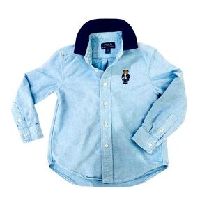 Polo by Ralph Lauren Kids Blue Button-Down Shirt